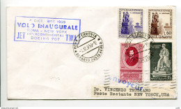 TWA Roma/New York Del 4.12.59 - Aerogramma Privato - Airmail