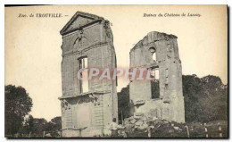 CPA Env De Trouville Ruines Du Chateau De Lassay - Autres & Non Classés