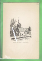 1897 EGLISE ET CHAPELLE DE FERMAINCOURT COMMUNE DE CHERISY EURE ET LOIR - Centre - Val De Loire