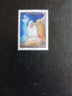 Monaco 2023 Christmas JESUS Mary Joseph Religion Nativity Angel Star 1v Mnh - Ungebraucht