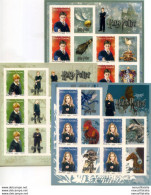 Harry Potter 2007. 3 Minifogli. - Andere & Zonder Classificatie
