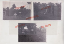 France Ardennes WW2 Boult Aux Bois Inhumation Sergent Schaeffer G 16 E BCP Tombé 25 Mai 1940 à Tannay - 1939-45
