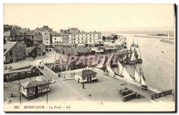 CPA Honfleur Le Port Bateaux - Honfleur