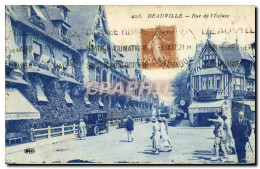 CPA Deauville Rue De L Ecluse Magasin Au Printemps - Deauville