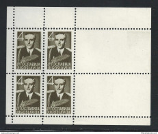 1938 JUGOSLAVIA - Michel N. 361 Un. N. 325 Foglietto Colore Diverso - Other & Unclassified