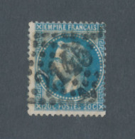 FRANCE - N° 29A OBLITERE AVEC GC 2145 LYON - 1867 - 1863-1870 Napoleone III Con Gli Allori