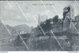 Az501 Cartolina Sarno I Ruderi Del Castello 1912 Salerno Campania - Salerno