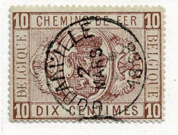 D142   GODARVILLE     POSTSTEMPEL  OP SPOORWEGZEGEL N° 1 - Used