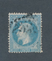 FRANCE - N° 29A OBLITERE - 1867 - 1863-1870 Napoleon III Gelauwerd