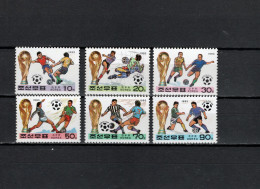 North Korea 1993 Football Soccer World Cup Set Of 6 MNH - 1994 – Stati Uniti