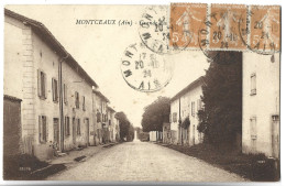 MONTCEAUX - Grande Rue - Ohne Zuordnung