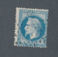 FRANCE - N° 29A OBLITERE AVEC ETOILE DE PARIS - 1867 - 1863-1870 Napoleon III Gelauwerd