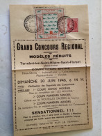 Saint-Hilaire Saint-Florent 49 - Meeting Aérien Modèles Réduits 1946 Terrefort - Vignette - Aviazione