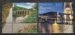 Kroatien / Hrvatska  2018 , EUROPA CEPT / Pontes / Brücken / Bridge - Gestempelt / Fine Used / (o) - 2018