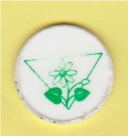 Jeton De Caddie " Fleur Dans Un Triangle " _Je269 - Moneda Carro