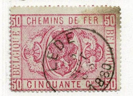 D149 LEDE     POSTSTEMPEL  OP SPOORWEGZEGEL N° 4 - Used