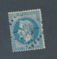 FRANCE - N° 29A OBLITERE - 1867 - 1863-1870 Napoléon III. Laure