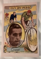 Fausto Coppi Ases Del Pedal Format 8 X 12 Cm - Radsport