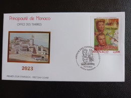 Monaco 2023  Classic Films Trente Et Quarante 1946 Movies Grangier 1v FDC PJ - Unused Stamps