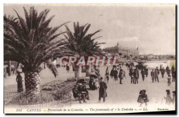 CPA Cannes Promenade De La Croisette  - Cannes