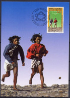 Liechtenstein 1994 Football Soccer World Cup Stamp On Maximumcard - 1994 – États-Unis