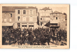 SAINT AGREVE - Place De La République - Concours Foire De Poulains - Très Bon état - Saint Agrève