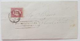 1879 - Lettera Inviata Alla Sottoprefettura Di Vallo Della Lucania (Salerno) - Poststempel