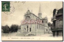 CPA Trouville Eglise Notre Dame - Trouville