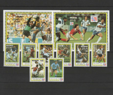 Maldives 1994 Football Soccer World Cup Set Of 8 + 2 S/s MNH - 1994 – États-Unis