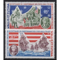 Wallis Und Futuna 1976 200 Jahre Unabhängigkeit Der USA 275/76 Postfrisch - Ongebruikt