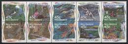 Neuseeland 1995 Umweltschutz Meer Wald 1409/18 ZD Postfrisch (C25881) - Neufs