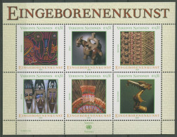 UNO Wien 2003 Eingeborenenkunst (I) Block 17 Postfrisch (C14152) - Hojas Y Bloques