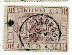 D155  DUBBEL CIRKEL  ARENDONCK    POSTSTEMPEL  OP SPOORWEGZEGEL N° 1 - Used