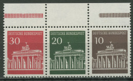 Bund 1967 Brandenburger Tor Zusammendruck W 26.2 OR (7 Mm Abstand) Postfrisch - Se-Tenant