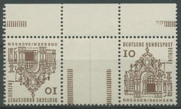 Berlin Zusammendruck 1965 Zwinger KZ 2b.3 OR (Strl. Stark Verkürzt) Postfrisch - Zusammendrucke