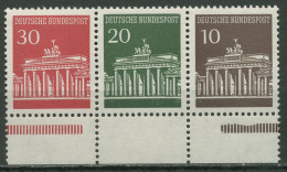 Bund 1967 Brandenburger Tor Zusammendruck W 26.1 UR (4 Mm Abstand) Postfrisch - Se-Tenant
