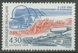 Frankreich 1994 D-Day Normandie Landungstruppen 3030 Postfrisch - Unused Stamps