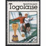 Togo 1978 Fußball-WM In Argentinien Spielszene 1282 A Postfrisch - Togo (1960-...)