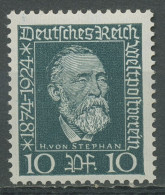 Deutsches Reich 1924 50 Jahre Weltpostverein, H. V. Stephan 368 Postfrisch - Neufs