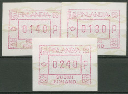 Finnland Automatenmarken 1988 FINLANDIA '88 Satz ATM 4.1 S 1 Postfrisch - Timbres De Distributeurs [ATM]