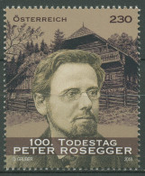 Österreich 2018 Schriftsteller Peter Rosegger 3402 Postfrisch - Ongebruikt