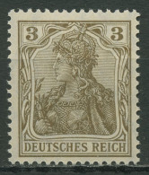 Deutsches Reich 1905/13 Germania Friedensdruck 84 I Mit Falz - Ongebruikt