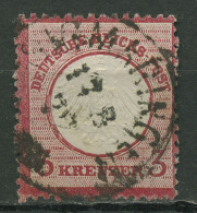 Deutsches Reich 1872 Adler Mit Kleinem Brustschild 9 Gestempelt - Gebruikt