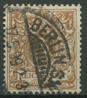 Deutsches Reich 1889 Krone/Adler 45 C Gestempelt Geprüft - Used Stamps