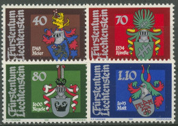 Liechtenstein 1981 Wappen Der Landammänner 766/68 Postfrisch - Ungebraucht