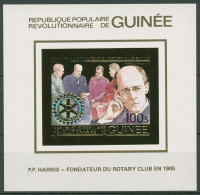 Guinea 1984 Rotary International Paul Harris Block 88 B Postfrisch (C29738) - Guinée (1958-...)