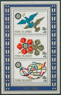 Cook-Inseln 1980 75 Jahre Rotary International Block 100 Postfrisch (C29662) - Islas Cook