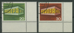 Bund 1969 Europa CEPT 583/84 Ecke 4 Unten Rechts Gestempelt (E820) - Usados