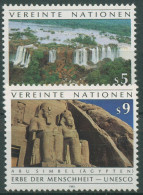 UNO Wien 1992 UNESCO Iguacu-Nationalpark Brasilien, Abu Simbel 125/26 Postfrisch - Ungebraucht