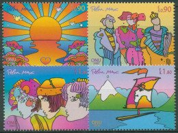 UNO Genf 2002 Nachhaltige Entwicklung Zeichnungen 444/47 Postfrisch - Unused Stamps